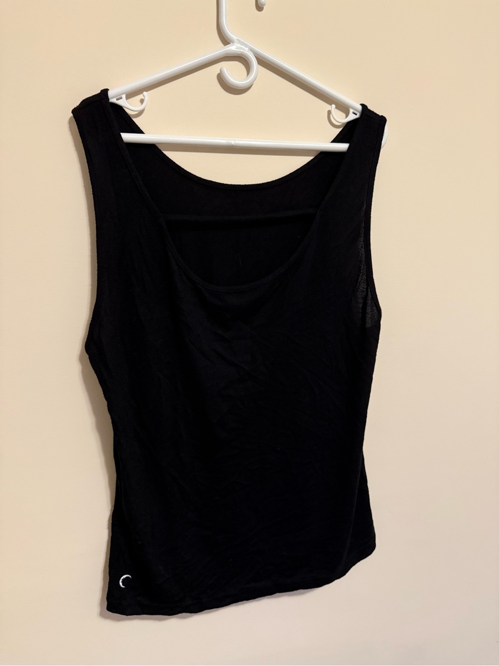 ZYIA Black Classic Scoop Tank
